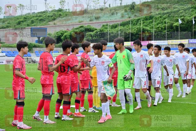1-中国09年龄段国少队首战韩国队赛前.jpg