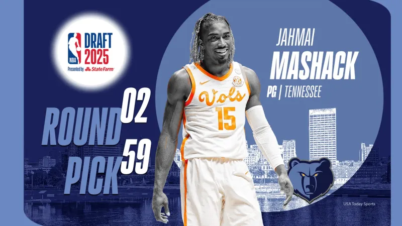 英雄联盟世界赛-美记：灰熊59号秀马沙克新赛季征战G联盟，球队保留其签约权